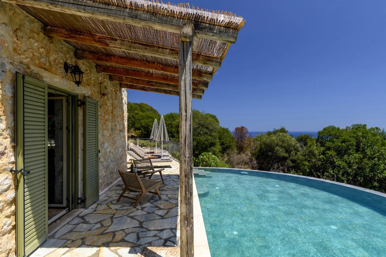villa with private pool in Skala Kefalonia